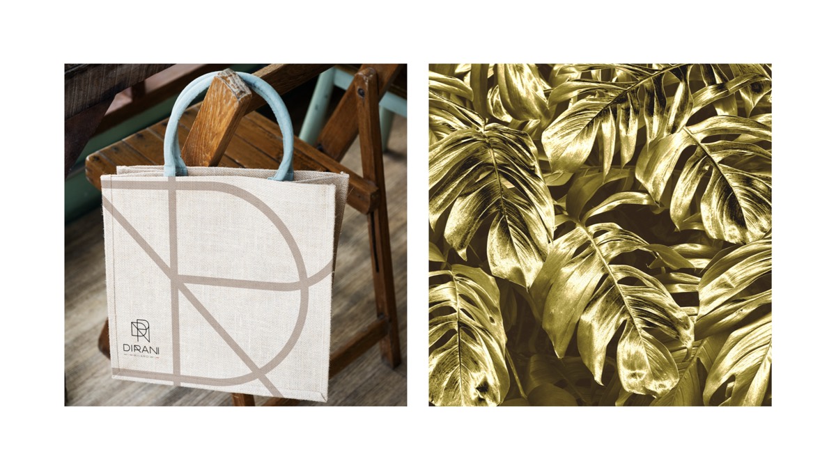 Dirani Milano tote bag