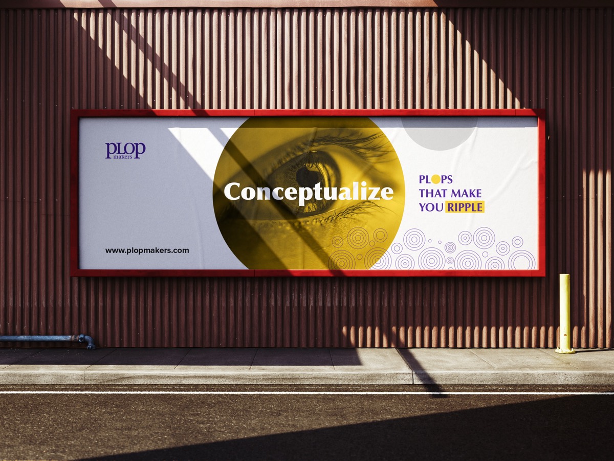 Plop Makers Conceptualize billboard