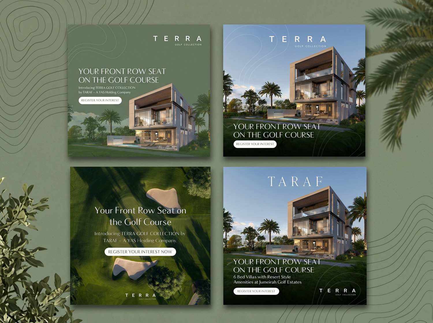 Terra Golf Collection Social Media