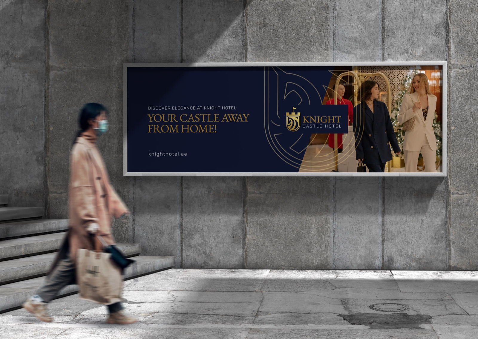 Knight Castle Hotel Outdoor Billboard
