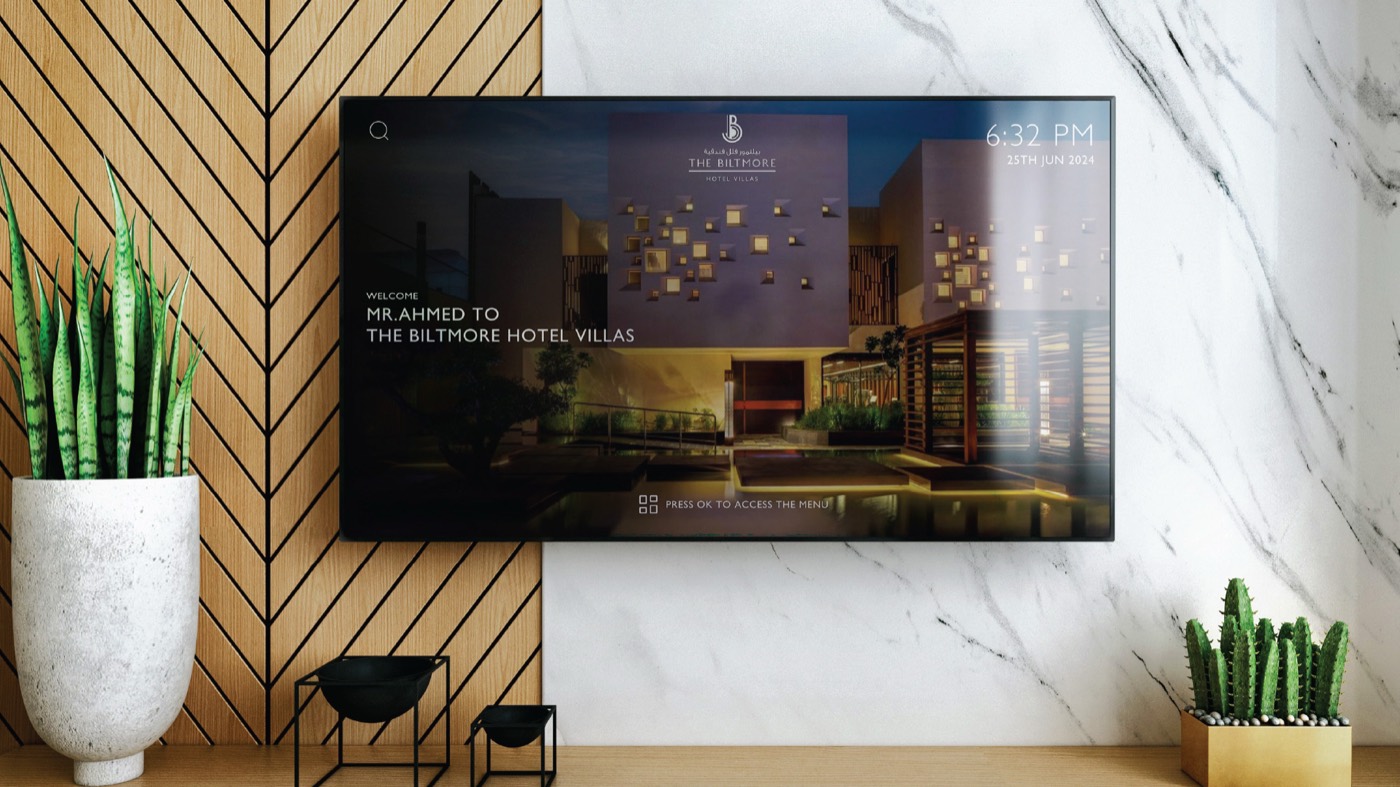 Biltmore Hotel & Villas Welcome Screen